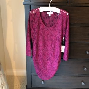 Jessica Simpson Maternity Lace Top